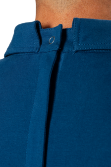 Plukpak blauw poloshirt korte mouw grijze Jeans