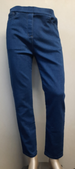 Comfortbroek Jeans midden blauw