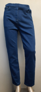 Heren Comfortbroek Jeans midden blauw